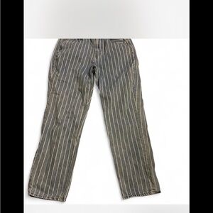 American eagle Striped‎ mom Jean